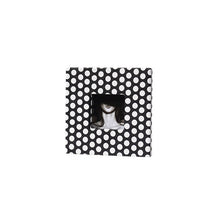 Herringbone leather textured photo frames