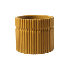 Ribbed Minimal Colourful Planter