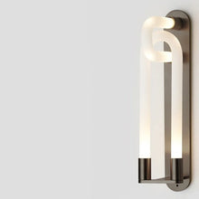 Glass Knot Long Wall Light