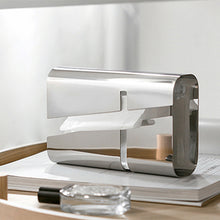 Amanda stainless steel tissue box