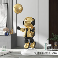 Balloon astronaut living room large floor decoration creative astronaut TV cabinet decoration housewarming gift | - Decorfur