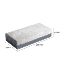 Modern Grey Feather Textures Jewelry Box