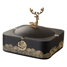 Golden Detail Deer Ashtray | ashtray - Decorfur