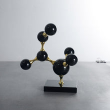 Molecule Glass Ball Decor