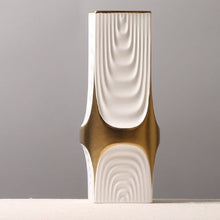 Hexagonal Rippled Vase
