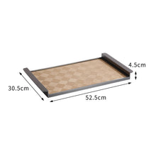 Metal and Wooden Tray
