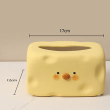 Cheese duck tissue box