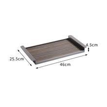 Metal and Wooden Tray