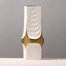Hexagonal Rippled Vase