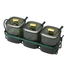 Light Luxury Green Spice Storage Set
