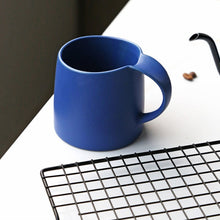 Solid Blue Ceramic Mug (Set of 2)