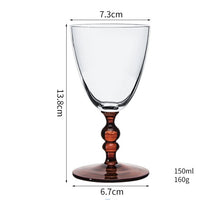 Emerald Double Pearl Goblet (SET OF 2)
