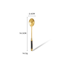 Golden Marble Streak Tableware