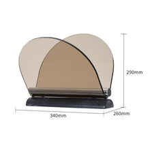 Marble Base Silver Magazine Holder