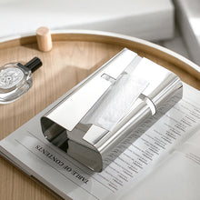 Amanda stainless steel tissue box