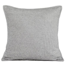 Grey Patterned Pillow Covers (Set of 2)