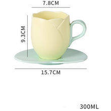 Pastel Tulip Cup(Set of 2)