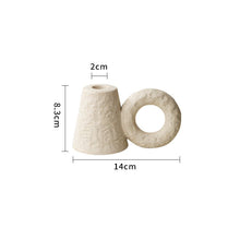 Sand Textured Ring Candle Holder