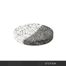 Black and White Round Ball Vase