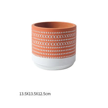 Retro Nordic Ceramic Planter
