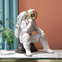Golden head astronaut decor / figurine | - Decorfur