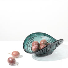 Scallop-Shaped Glass Bowl