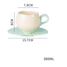 Pastel Tulip Cup(Set of 2)