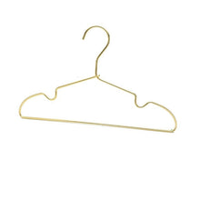 Golden clothes hanger