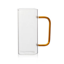 Square Coloured Handle Glass(SET OF 2)