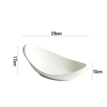 Pure White Wavy Dish