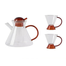 Danish Amber Teapot Set