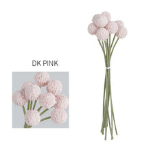 Golden Mallet Flower Stick