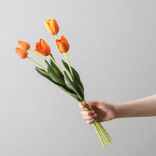 Tulip Colourful Artificial Flower (Bunch)