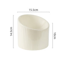Tree Grain Pastel Straight Food Bowl
