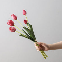 Tulip Colourful Artificial Flower (Bunch)