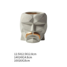Golden Moustache Planter