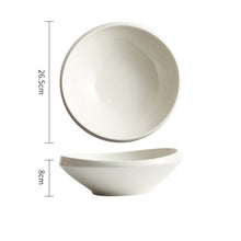 Wave White Tableware
