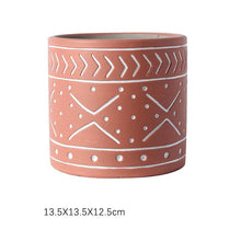 Tribal Hand Painted Planter | PLANTER - Decorfur