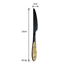 Flower Embossed Retro Cutlery