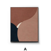 Minimal Maroon Painting