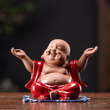 Red Robe Maitreyi Buddha Incense Holder