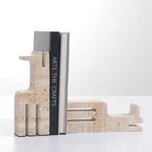 Yellow Cave Stone Bookend