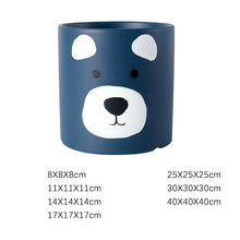 Cute abstract bear planter