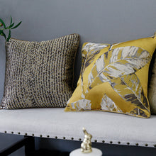 Golden Leaf Cushion Cover (Set of 2)