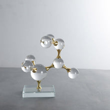 Molecule Glass Ball Decor