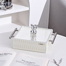 White and Silver Dry Fruit Organiser