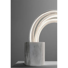 Curved Glass Fiber Lamp