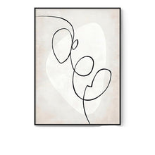 Single Line Character Painting