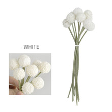 Golden Mallet Flower Stick