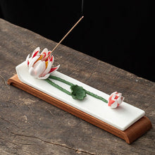 Lotus Hand Made Ceramic Incense Stick Holder